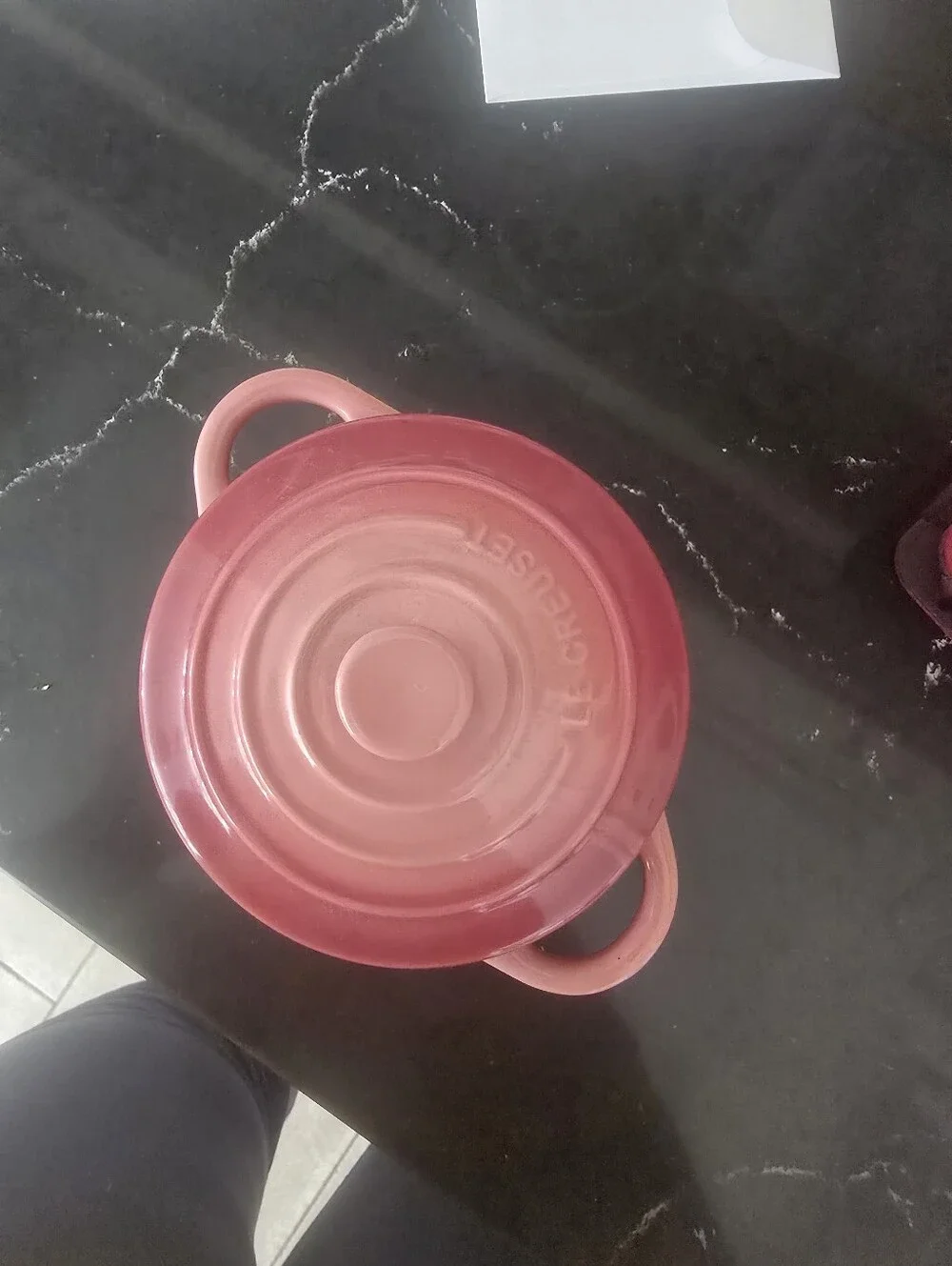 Le Creuset Mini Cocotte w/ Lid - 8 Oz - Rose Quartz - NWOB